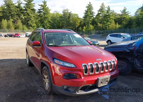 2016 Jeep Cherokee Latitude from USA, damaged, VIN 1C4PJLCBXGW201289